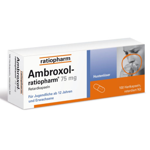 AMBROXOL-ratiopharm 75 mg Hustenlöser Retardkaps.