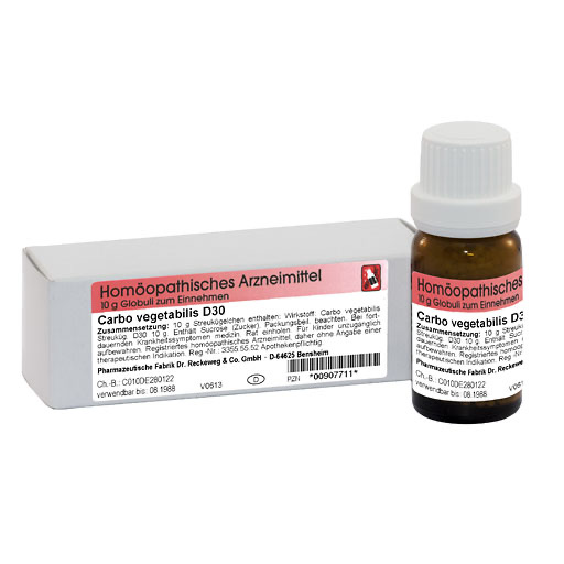CARBO VEGETABILIS D 30 Globuli