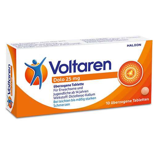 VOLTAREN Dolo 25 mg überzogene Tabletten