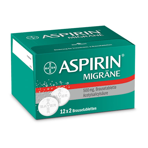 ASPIRIN MIGRÄNE 500 mg Brausetabletten