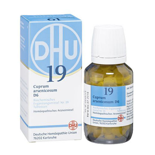 BIOCHEMIE DHU 19 Cuprum arsenicosum D 6 Tabletten