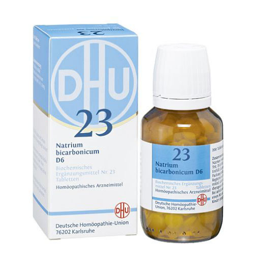 BIOCHEMIE DHU 23 Natrium bicarbonicum D 6 Tabl.