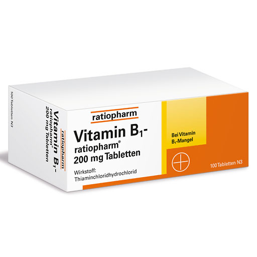 VITAMIN B1-RATIOPHARM 200 mg Tabletten