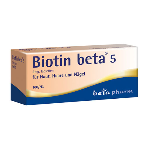 BIOTIN BETA 5 Tabletten