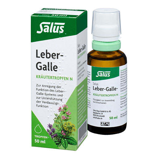 LEBER GALLE Kräutertropfen N Salus
