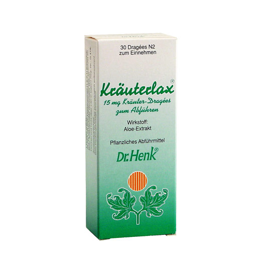 KRÄUTERLAX Dr.Henk 15 mg Kräuterdrag.z.Abführen