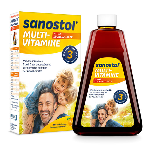 SANOSTOL ohne Zuckerzusatz Saft