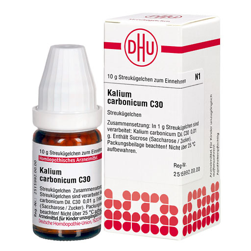 KALIUM CARBONICUM C 30 Globuli