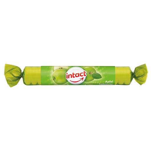 INTACT Traubenzucker Rolle Apfel