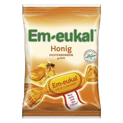 EM-EUKAL Bonbons Honig gefüllt zuckerhaltig