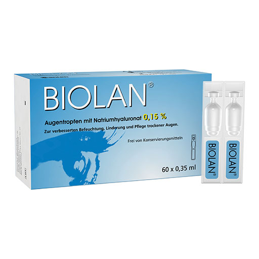 BIOLAN Augentropfen Einzeldosispipetten