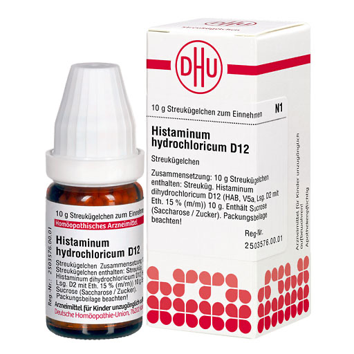 HISTAMINUM hydrochloricum D 12 Globuli