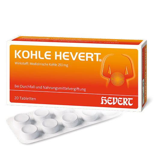 KOHLE Hevert Tabletten