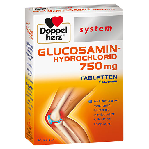 DOPPELHERZ Glucosamin-Hydrochlorid 750mg syst.Tab.