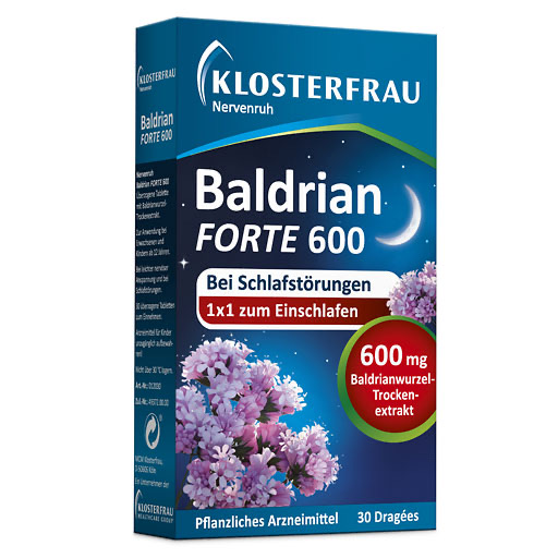 KLOSTERFRAU Baldr.forte 600 Nervenruh üb.Tabl.
