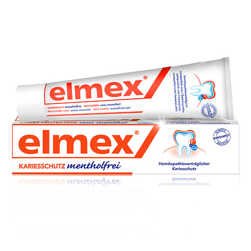 ELMEX mentholfrei Zahnpasta m.Faltschachtel