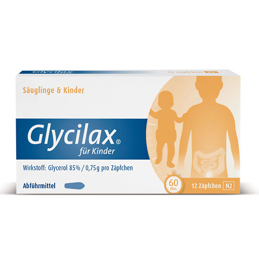 GLYCILAX Suppositorien für Kinder