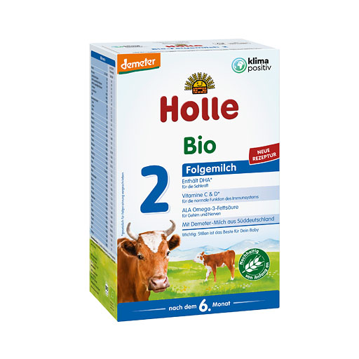 HOLLE Bio Säuglings Folgemilch 2
