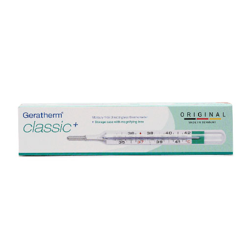GERATHERM classic XL o.Quecksilber Fieberth.m.Lupe