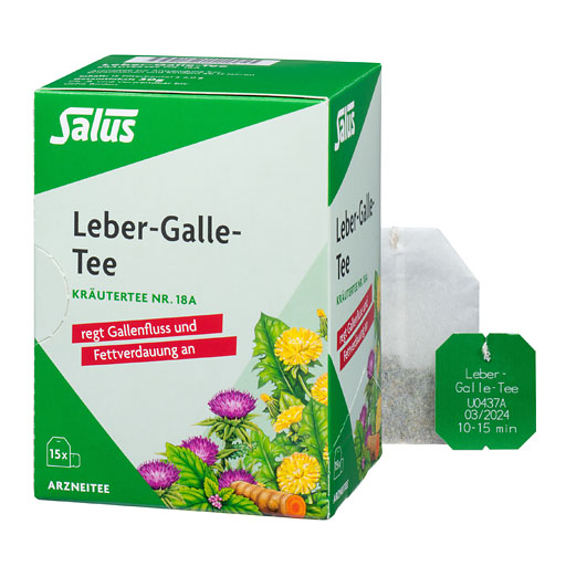 LEBER GALLE-Tee Kräutertee Nr.18a Salus Filterbtl.
