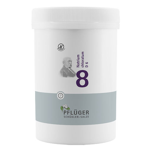 BIOCHEMIE Pflüger 8 Natrium chloratum D 6 Tabl.