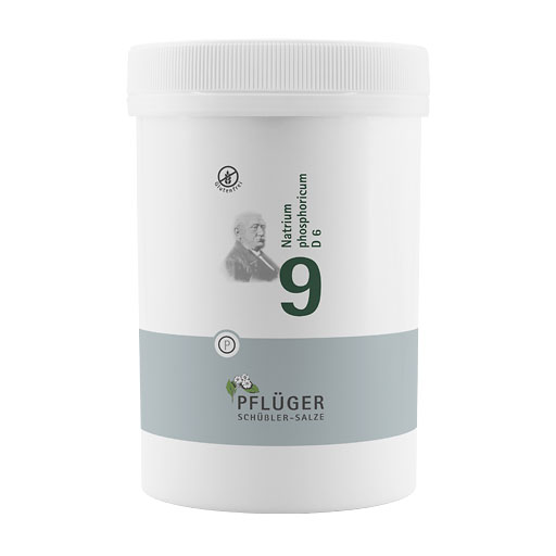 BIOCHEMIE Pflüger 9 Natrium phosphoricum D 6 Tabl.