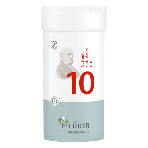 BIOCHEMIE Pflüger 10 Natrium sulfuricum D 6 Tabl.
