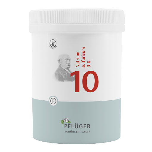 BIOCHEMIE Pflüger 10 Natrium sulfuricum D 6 Tabl.