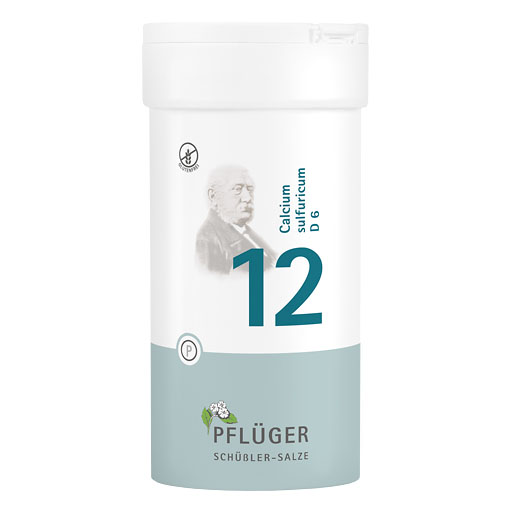 BIOCHEMIE Pflüger 12 Calcium sulfuricum D 6 Tabl.