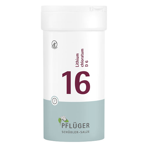 BIOCHEMIE Pflüger 16 Lithium chloratum D 6 Tabl.