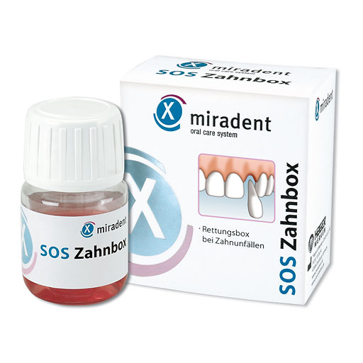 MIRADENT Zahnrettungsbox SOS Zahnbox