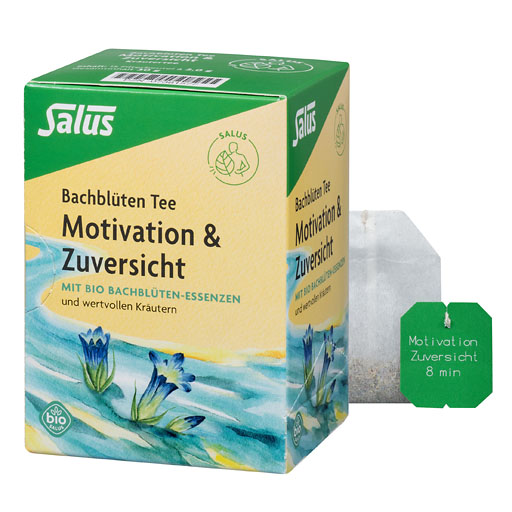 BACHBLÜTEN TEE Motivation&Zuversicht Bio Salus Fbt