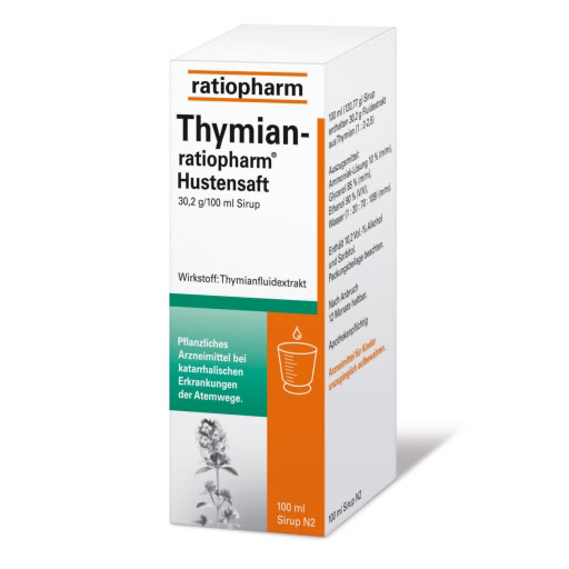 THYMIAN-RATIOPHARM Hustensaft