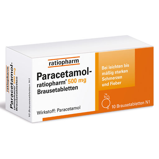 PARACETAMOL-ratiopharm 500 mg Brausetabletten