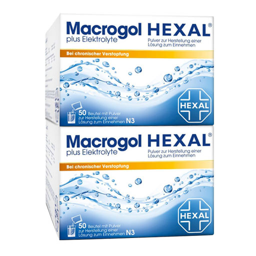 MACROGOL HEXAL plus Elektrolyte Plv.z.H.e.L.z.E.