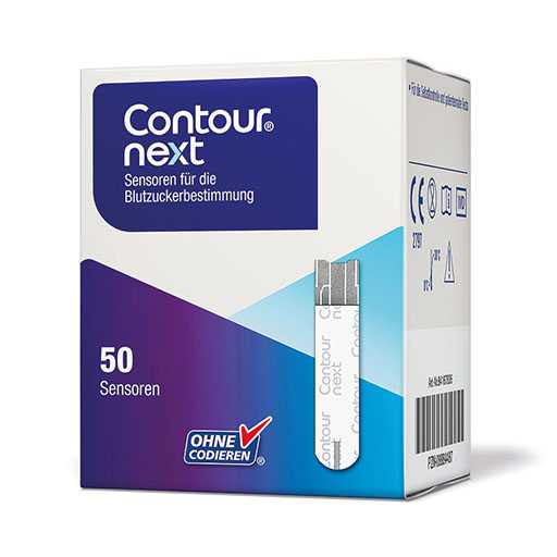 CONTOUR Next Sensoren Teststreifen