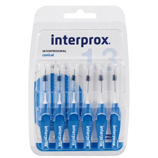 INTERPROX reg conical blau Interdentalbürste Blis