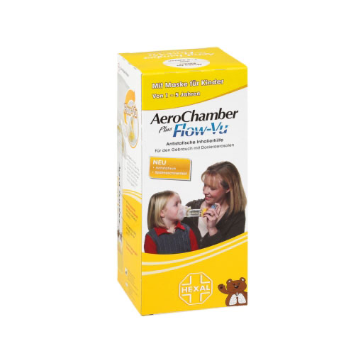 AEROCHAMBER m.Maske f.Kinder 1-5 Jahre