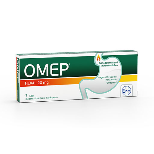 OMEP HEXAL 20 mg magensaftresistente Hartkapseln