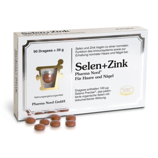 SELEN+ZINK Pharma Nord Dragees