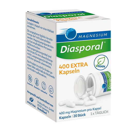 MAGNESIUM DIASPORAL 400 Extra Kapseln