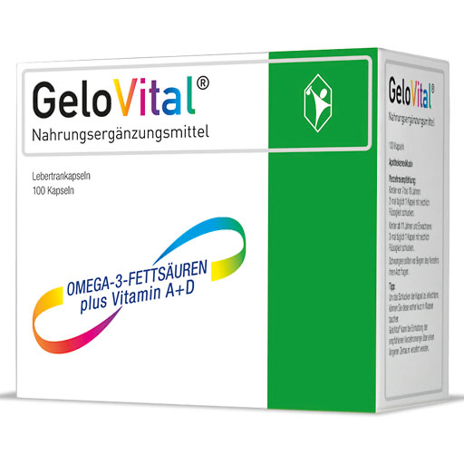 GELOVITAL Nahrungsergänzungsmittel Lebertran Kaps.
