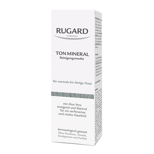 RUGARD Tonmineral Reinig.Maske f.norm.-fet.Haut
