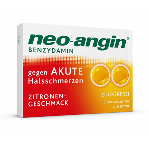 NEO-ANGIN Benzydamin akute Halsschmerzen Zitrone