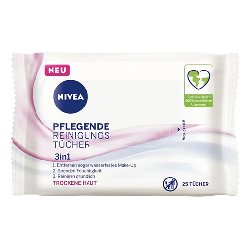 NIVEA VISAGE pflegende Reinigungstücher