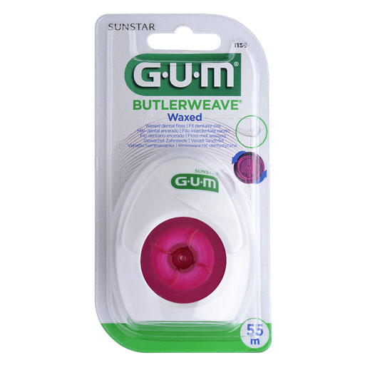 GUM BUTLERWEAVE waxed Zahnseide
