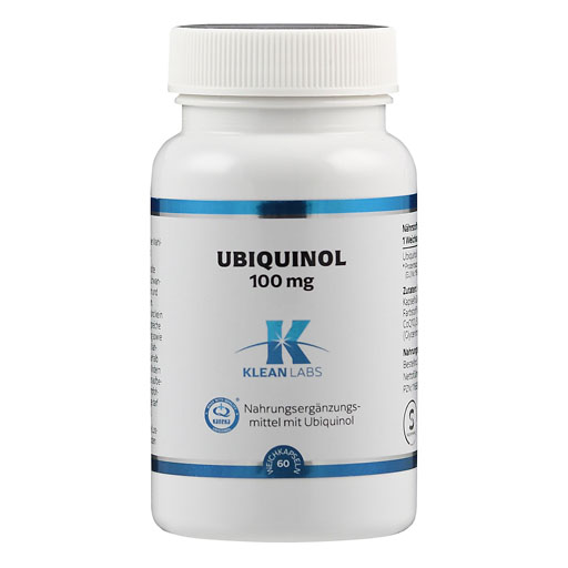 UBIQUINOL COENZYM Q10 reduz.100 mg KLEAN LABS Kps.