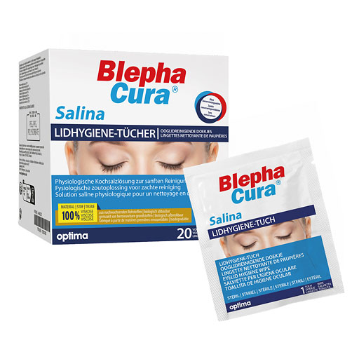 BLEPHACURA Salina Lidhygiene-Tücher