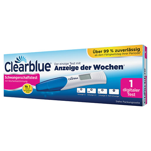 CLEARBLUE Schwangerschaftstest m.Wochenbestimmung