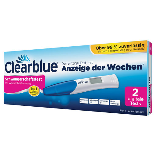 CLEARBLUE Schwangerschaftstest m.Wochenbestimmung